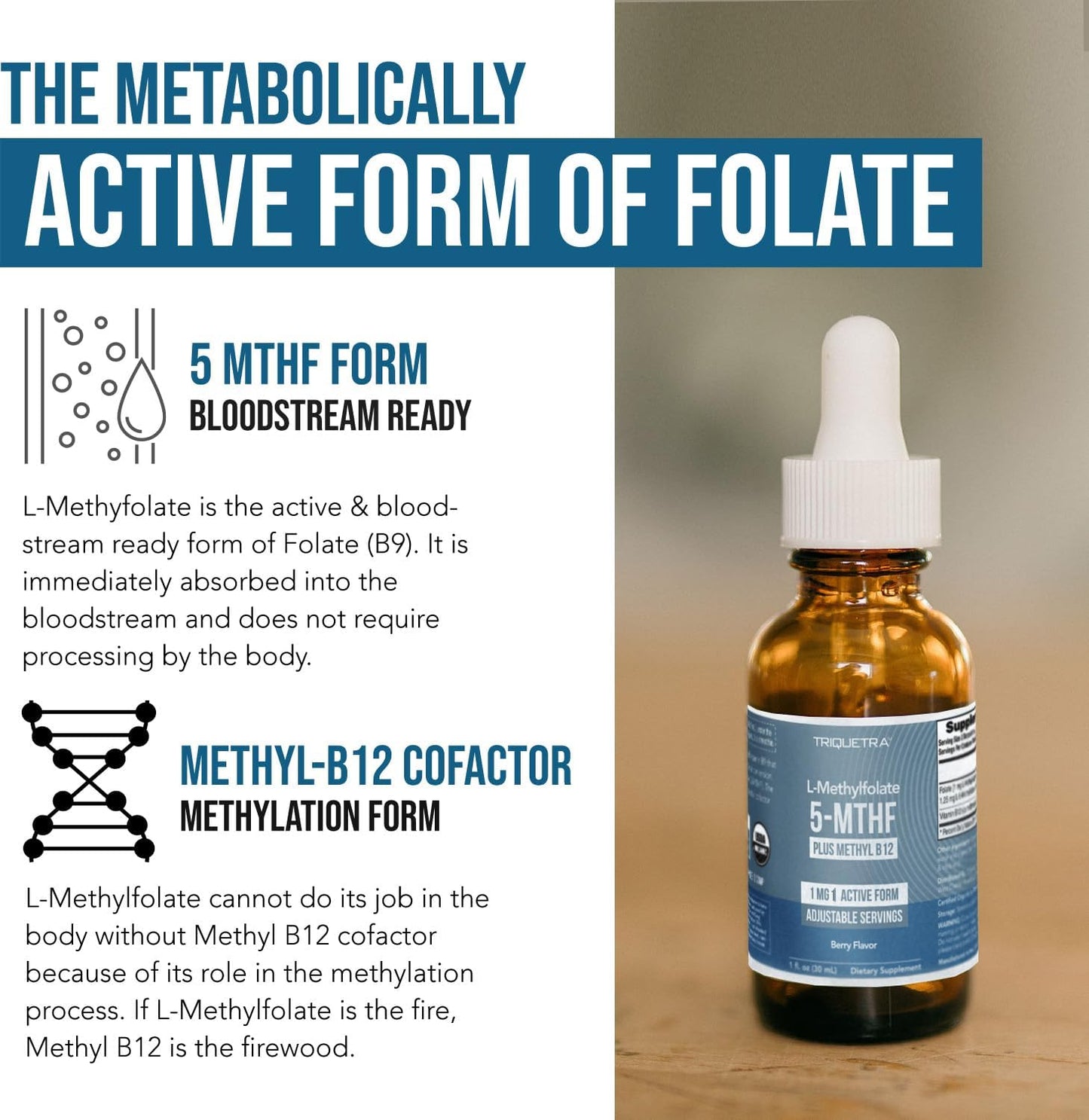Methyl Folate Berry Liquid Boost