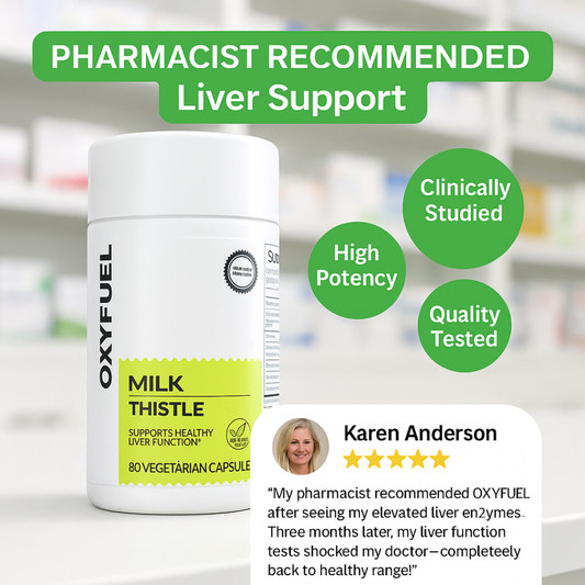 OXYFUEL™ Milk Thistle Liver Detox & Colon Cleanse